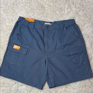 Savane Men's Blue Cargo Shorts